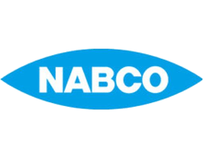 The official logo of NABCO Entrances: Automatic & Manual Entrance Manufacturer. Buckley's Locksmiths use this companies hardware.