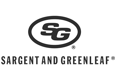 Sargent and Greenleaf official logo. Buckley's locksmiths use their padlocks.